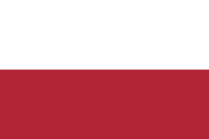 Flag of the poland