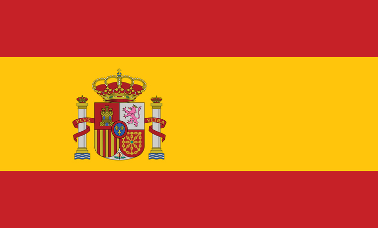 Flag of the spain